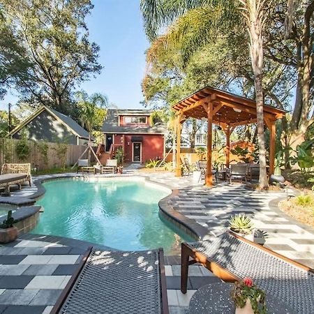 Unique Studio W Pool Spa & Gardens Near Downtown Jacksonville Exteriör bild