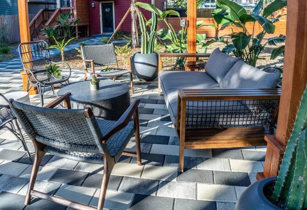 Unique Studio W Pool Spa & Gardens Near Downtown Jacksonville Exteriör bild